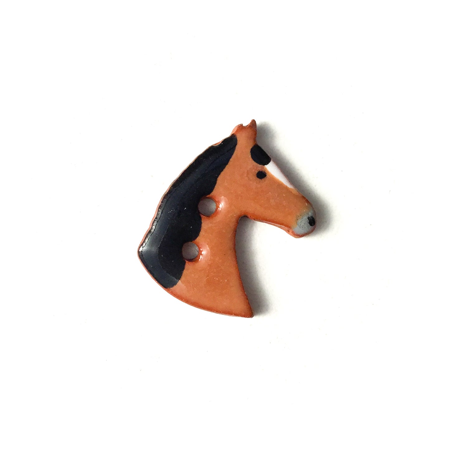 Ceramic Horse Head Buttons