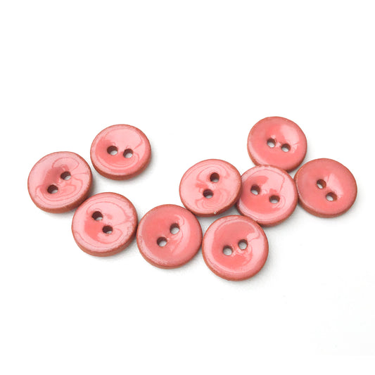 (Wholesale Accounts Only) 7/16" round - flat - red clay (ws-57)
