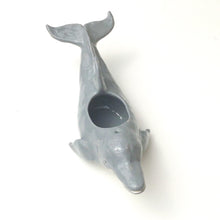 Load image into Gallery viewer, Bottlenose Dolphin Pot - Ceramic Dolphin Planter