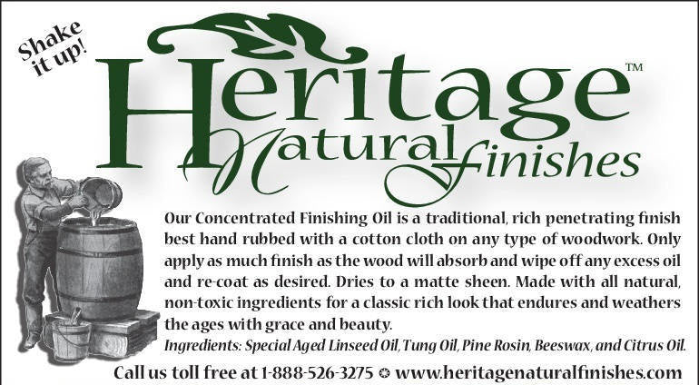 Heritage Natural Finishes - Natural Penetrating Oil